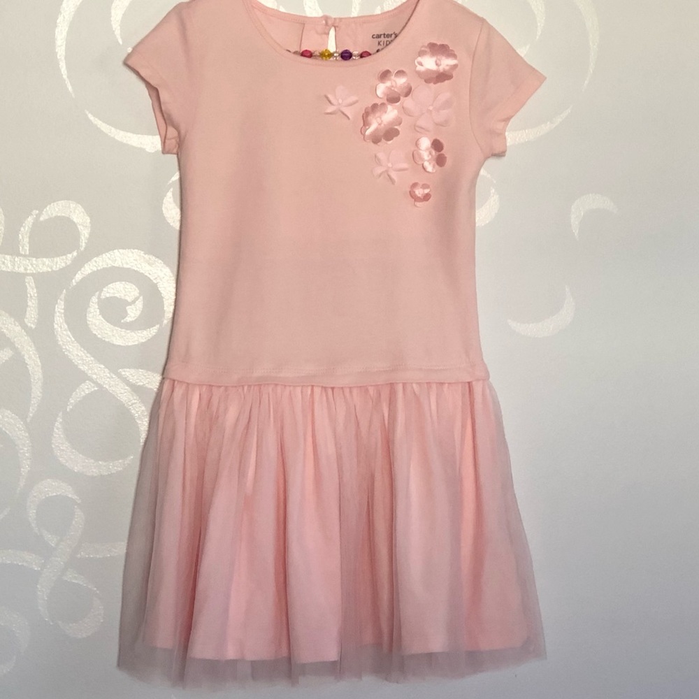 Carter’s Kid- Girls pink cotton dress/ tunic